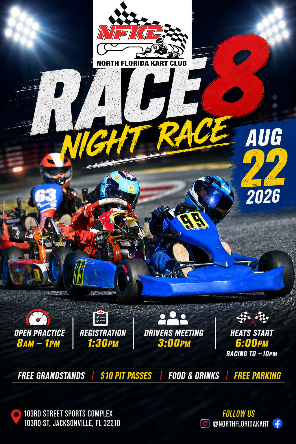 2026 NFKC Race 8 - FT CW w/ Chicane logo